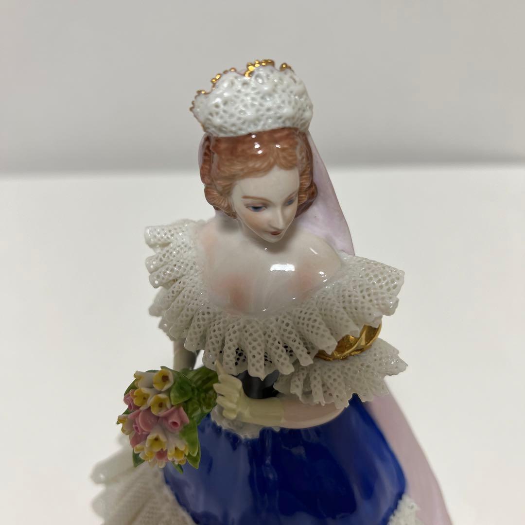 Sitzendorfer レースドール 初めての舞踏会を前にした娘 限定品 中古