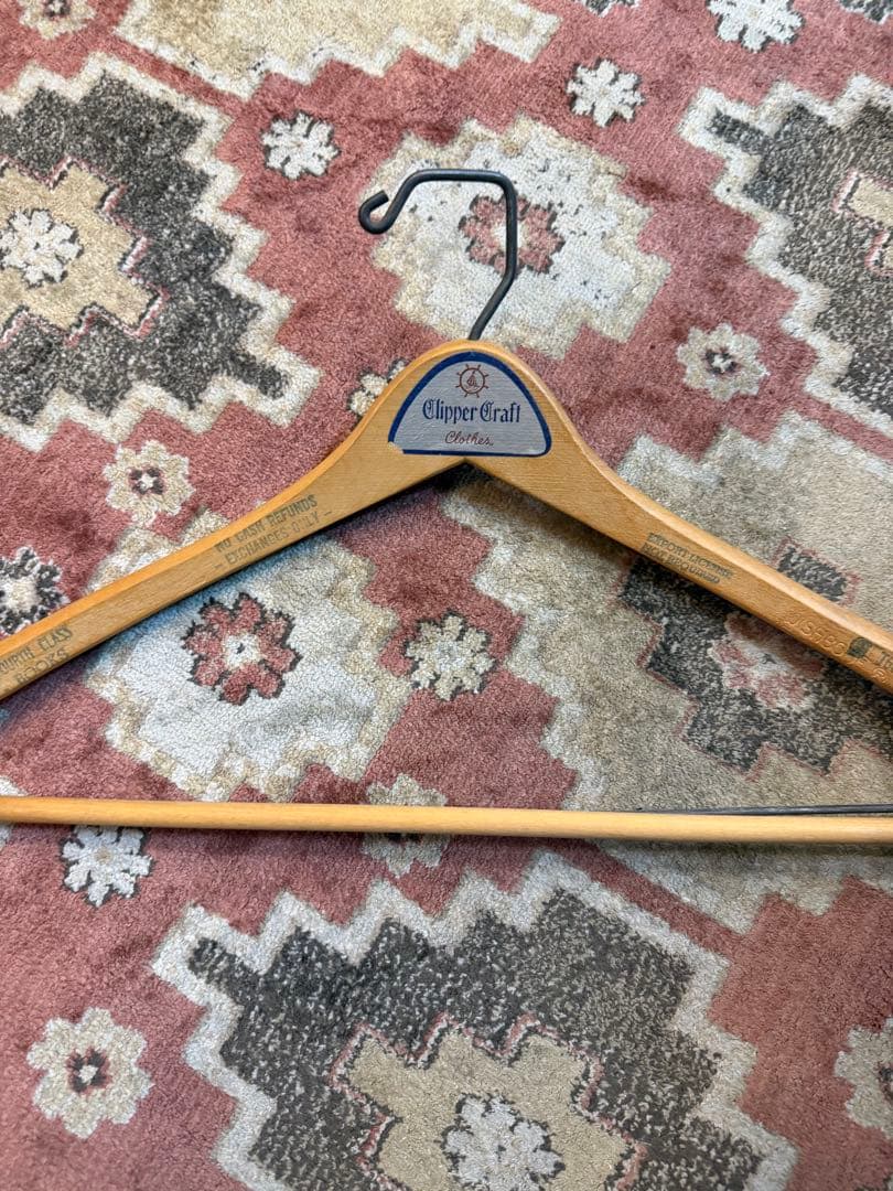 60s VINTAGE アドバタイジング ハンガー 5本セット アメリカ製