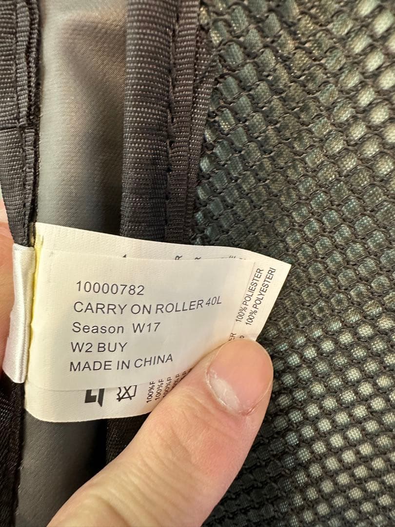 Dakine チェック柄キャリーケース 中型