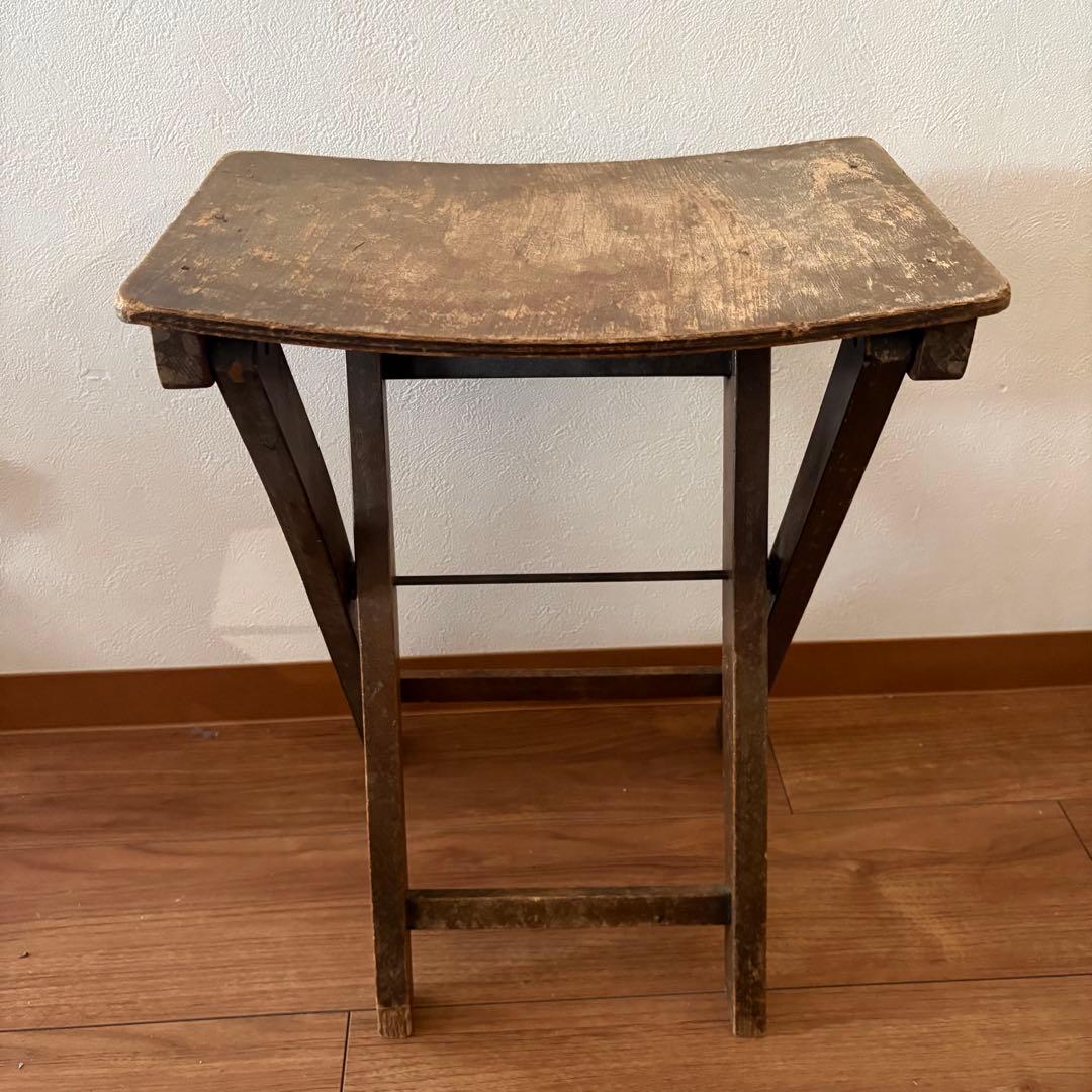 希少　ヴィンテージ RICCAR リッカー　折りたたみスツール　椅子　ミシン