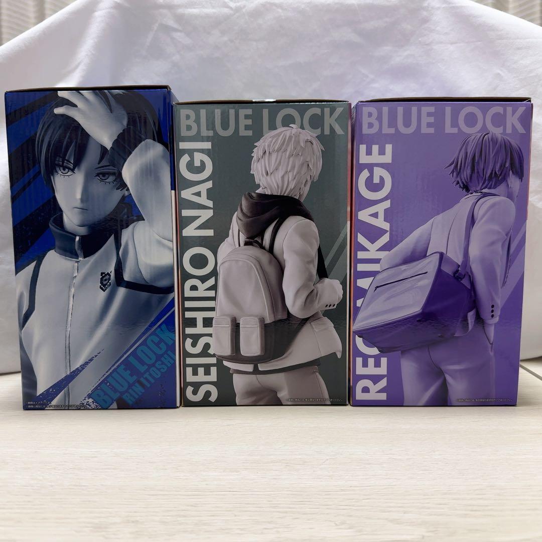 一番くじ ブルーロック フィギュア 糸師凛 凪誠士郎 御影玲王