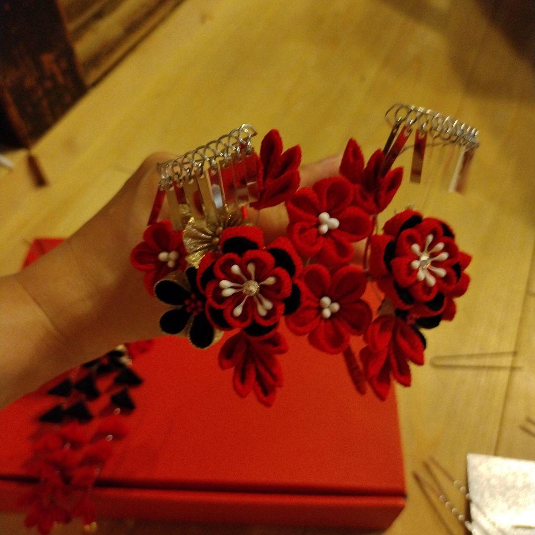 七五三　七歳　正絹