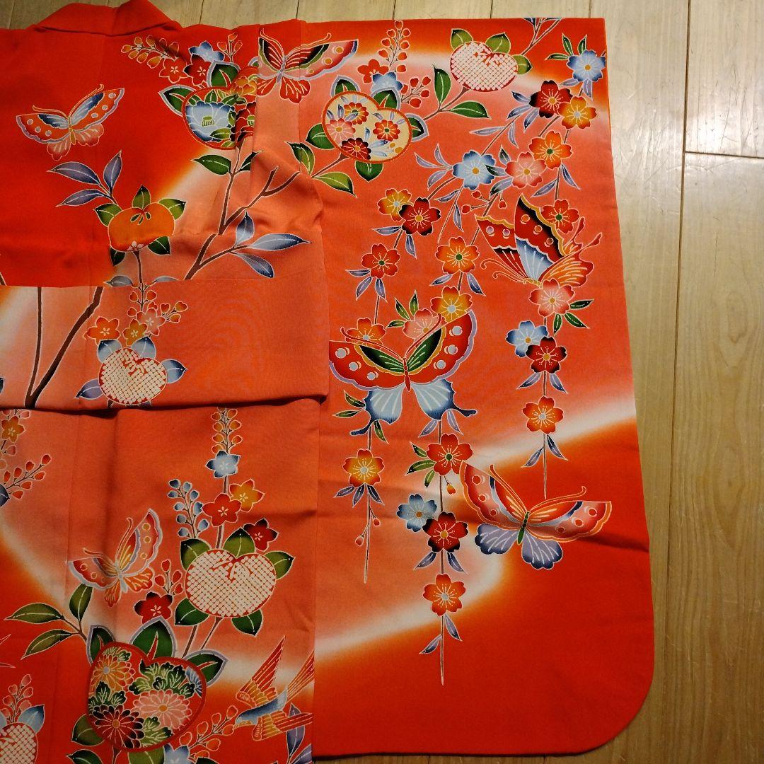 七五三　七歳　正絹