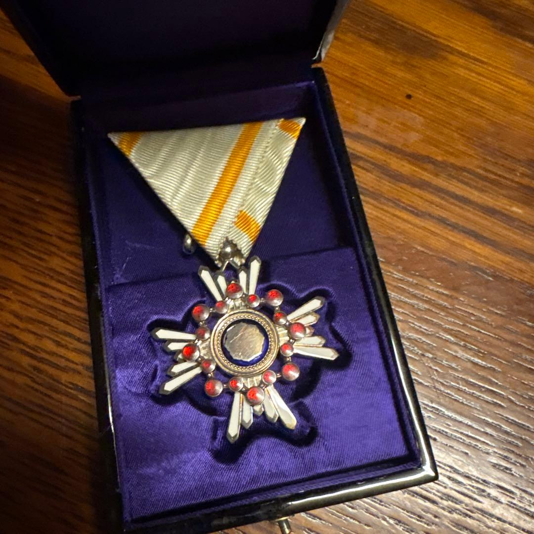 勲六等瑞宝章 勲章 ケース付属