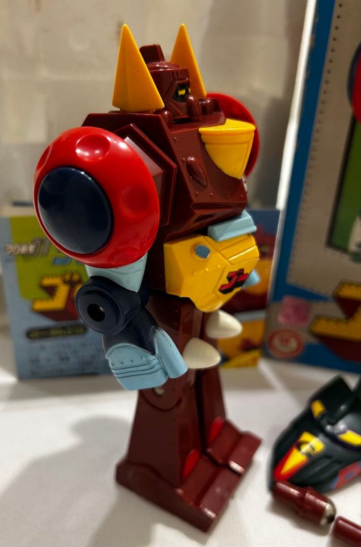 タカラ　マグネロボット　ゴワッパー5 ゴーダム　マグネモ11 当時もの
