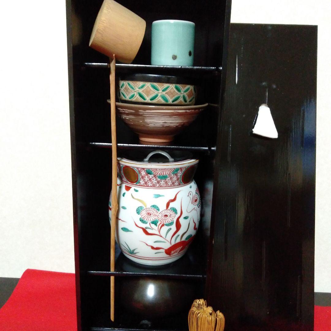 お稽古用最適　短冊茶箱