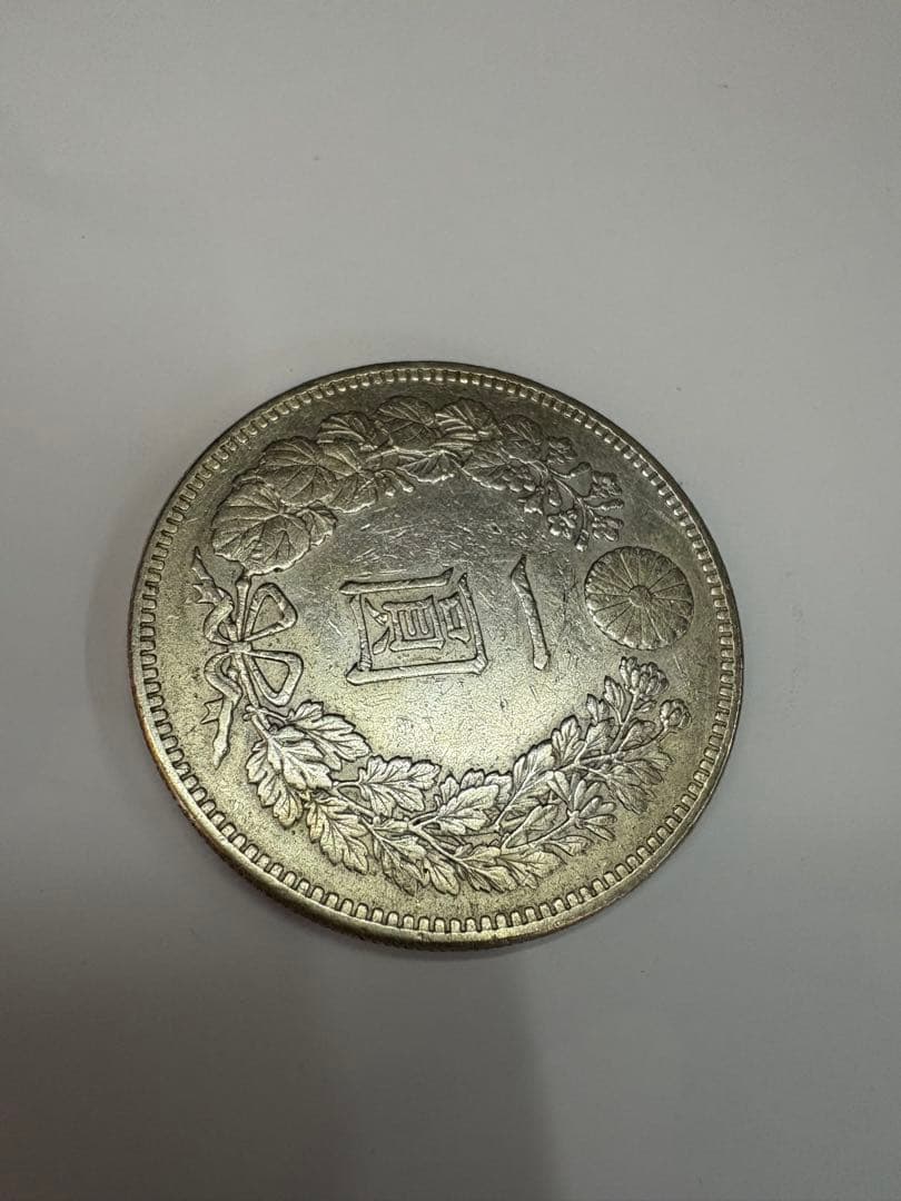 明治35年　送料無料　本物保証　一圓銀貨