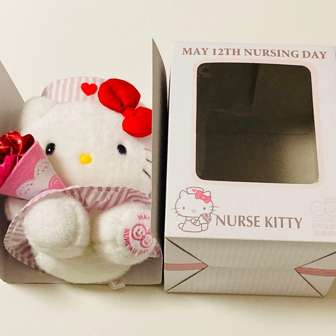 美品✳️ハローキティ『ナースキティ ぬいぐるみ 2011年ver.』看護の日