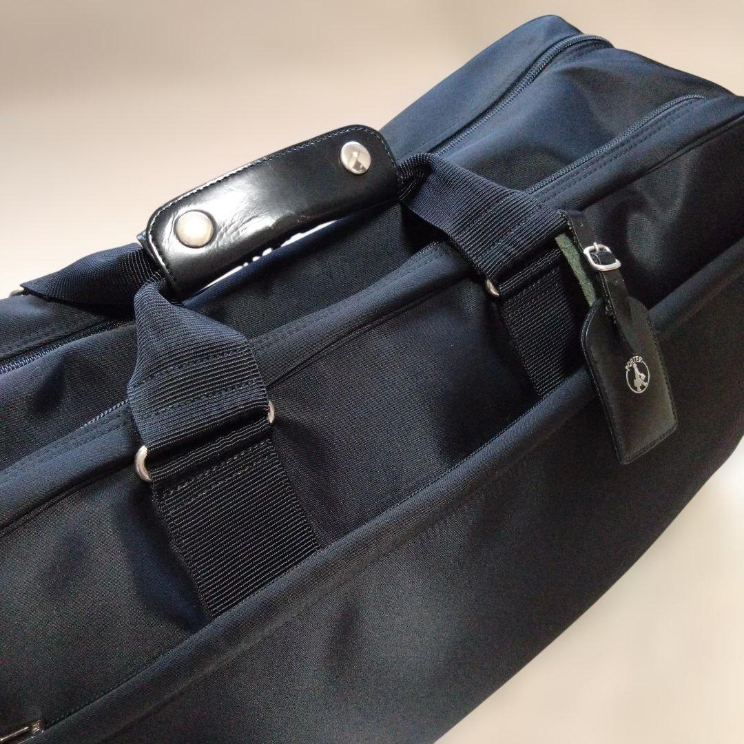 PORTER TRUNK 2WAY ガーメント ボストンバッグ 黒