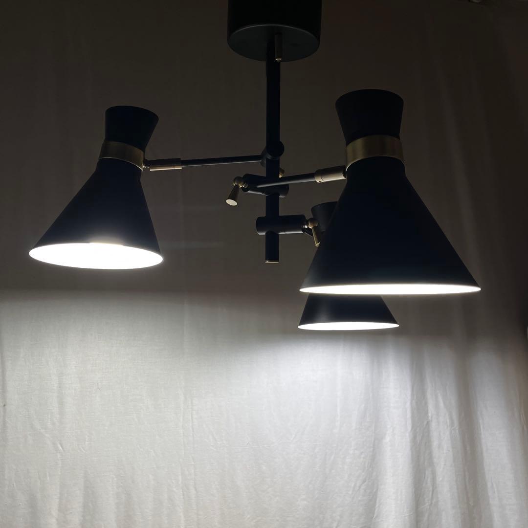 美品 ブルックリンスタイル◾️トヨスター 3灯式 シーリングライト 天井照明