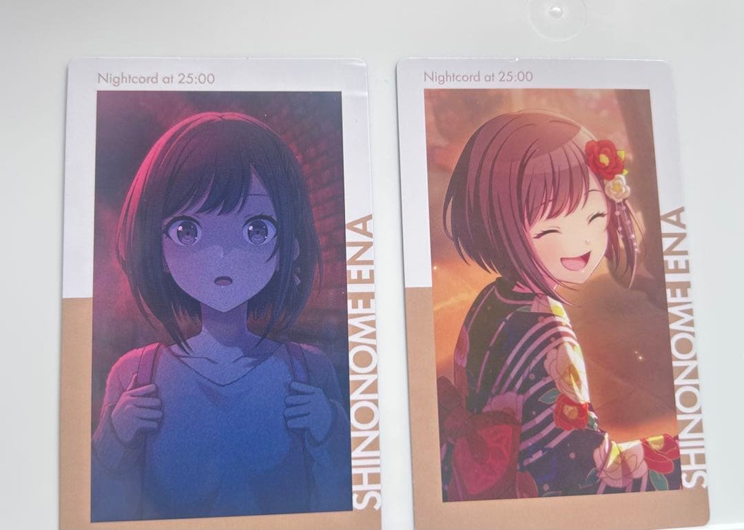 東雲絵名　カード類　バラ売り可能