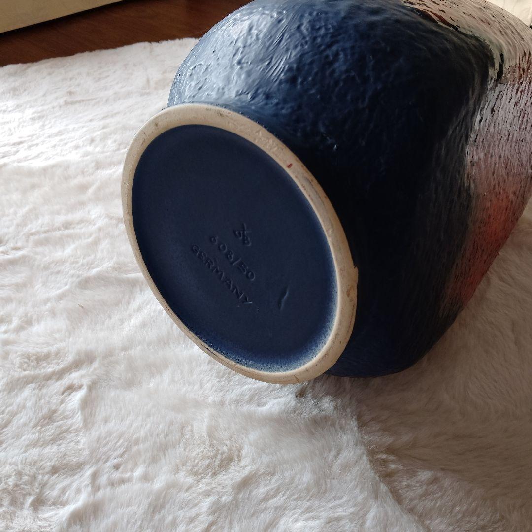 【美品】Fat Lava Dumler & Breiden　西ドイツ　花瓶　特大