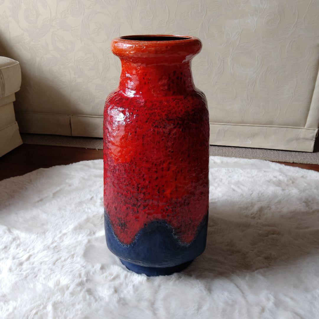 【美品】Fat Lava Dumler & Breiden　西ドイツ　花瓶　特大