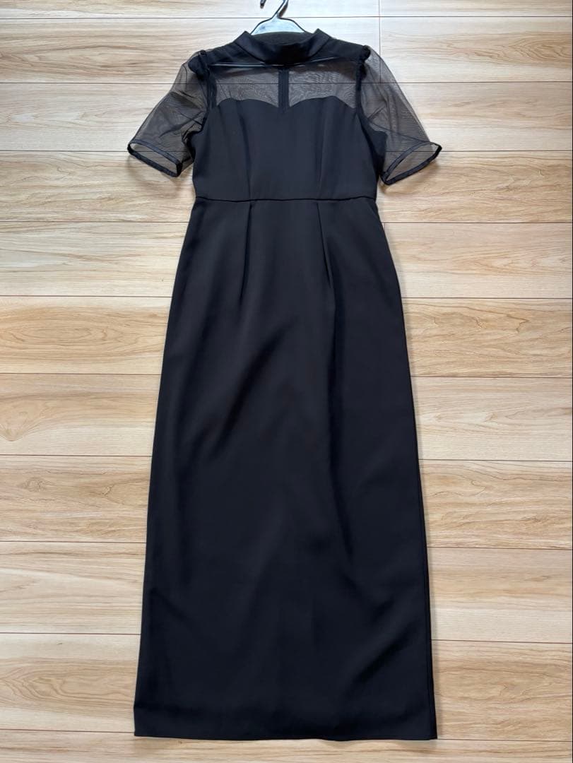 【お呼ばれ】etoll. 刺繍ペプラムビスチェ＆Iラインドレスセットアップ