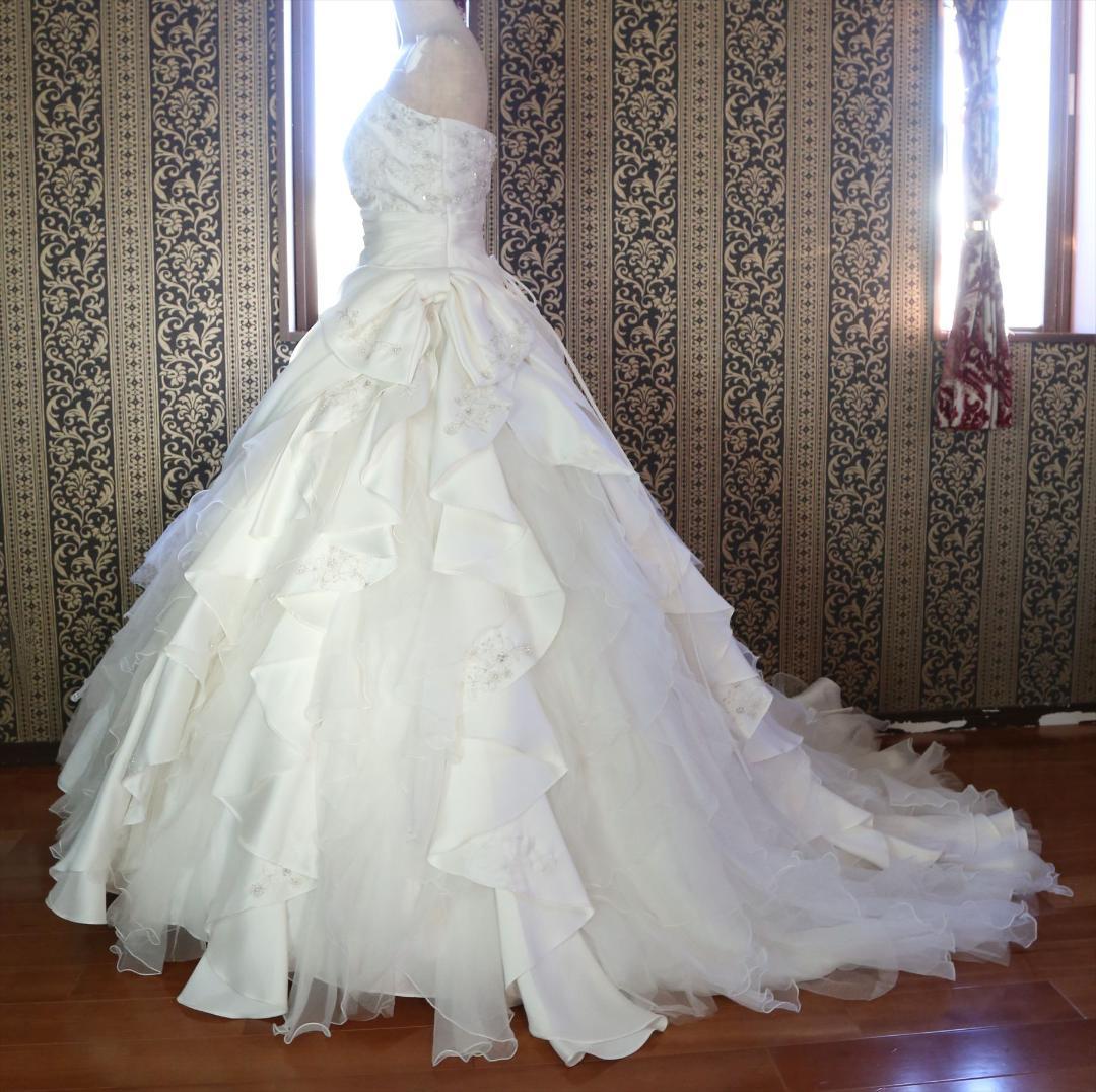 574LibraLibera高級ウエディングドレス9号11号13号MATSUO