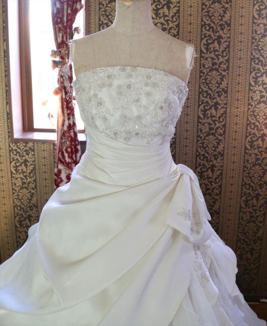 574LibraLibera高級ウエディングドレス9号11号13号MATSUO