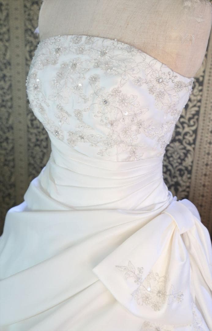 574LibraLibera高級ウエディングドレス9号11号13号MATSUO