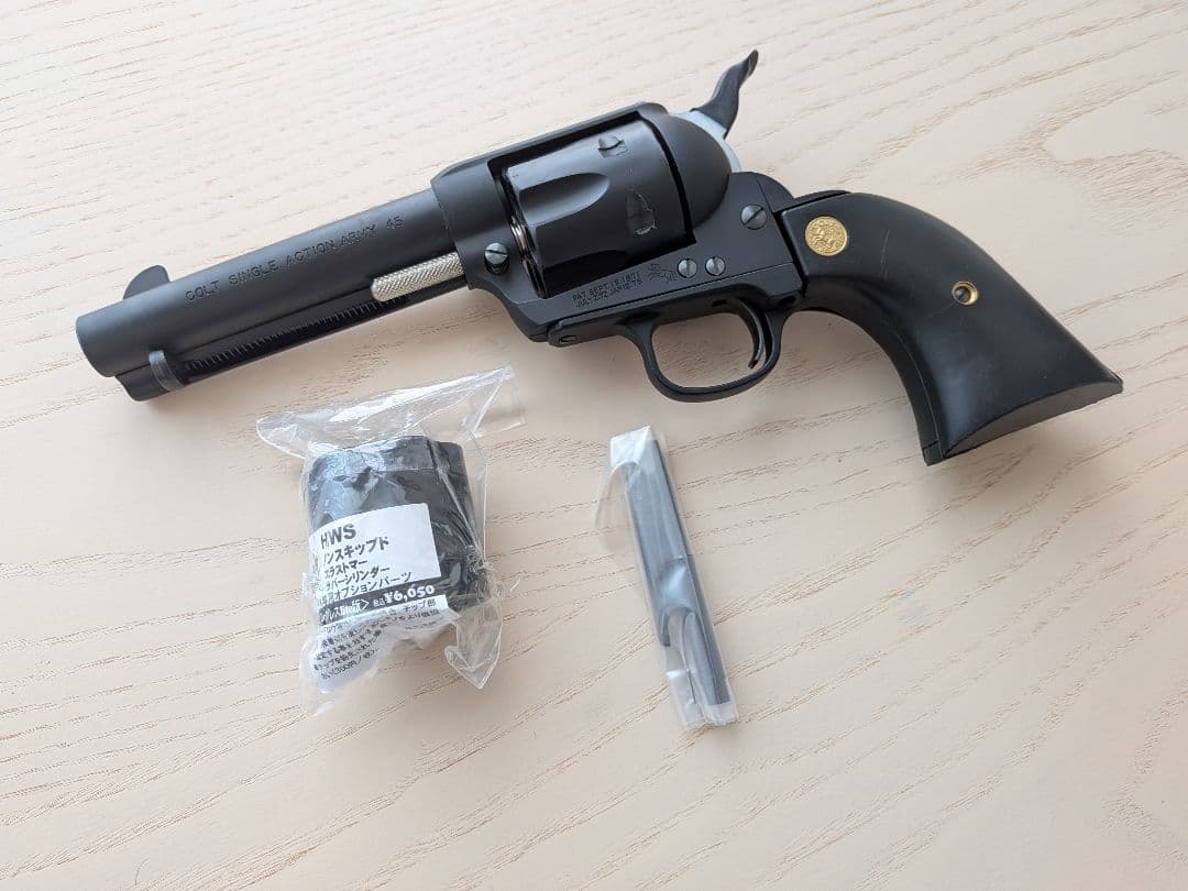 ノ*ン様 hws ハートフォードsaa シングルアクションアーミーモデルガンラバ