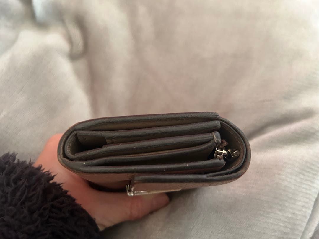 Louis Vuitton ピンク三つ折り財布