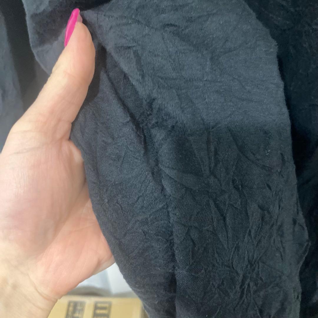 Ground Y 17AW/シワ加工ハイネックロングカットソー