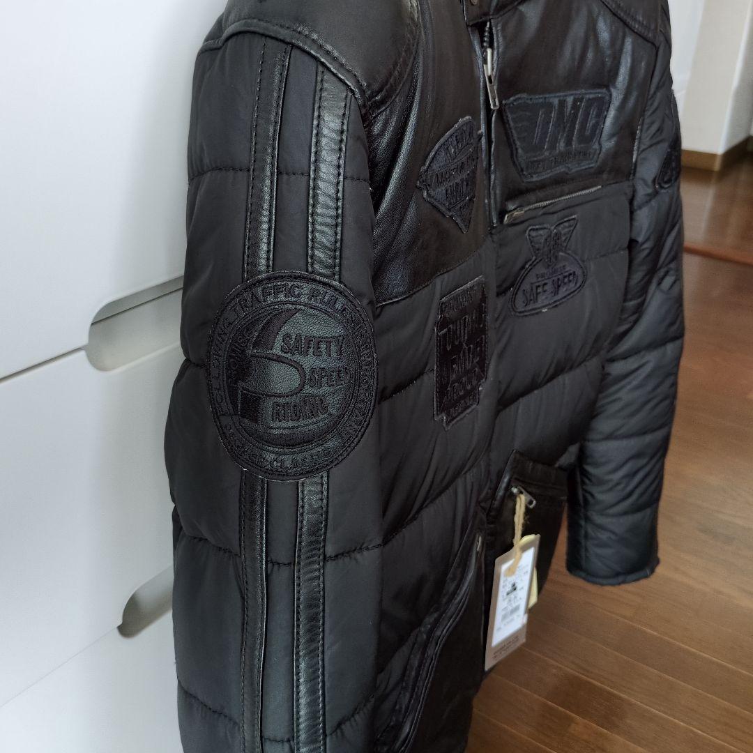 DEGNER ブラック シングルライダースジャケット