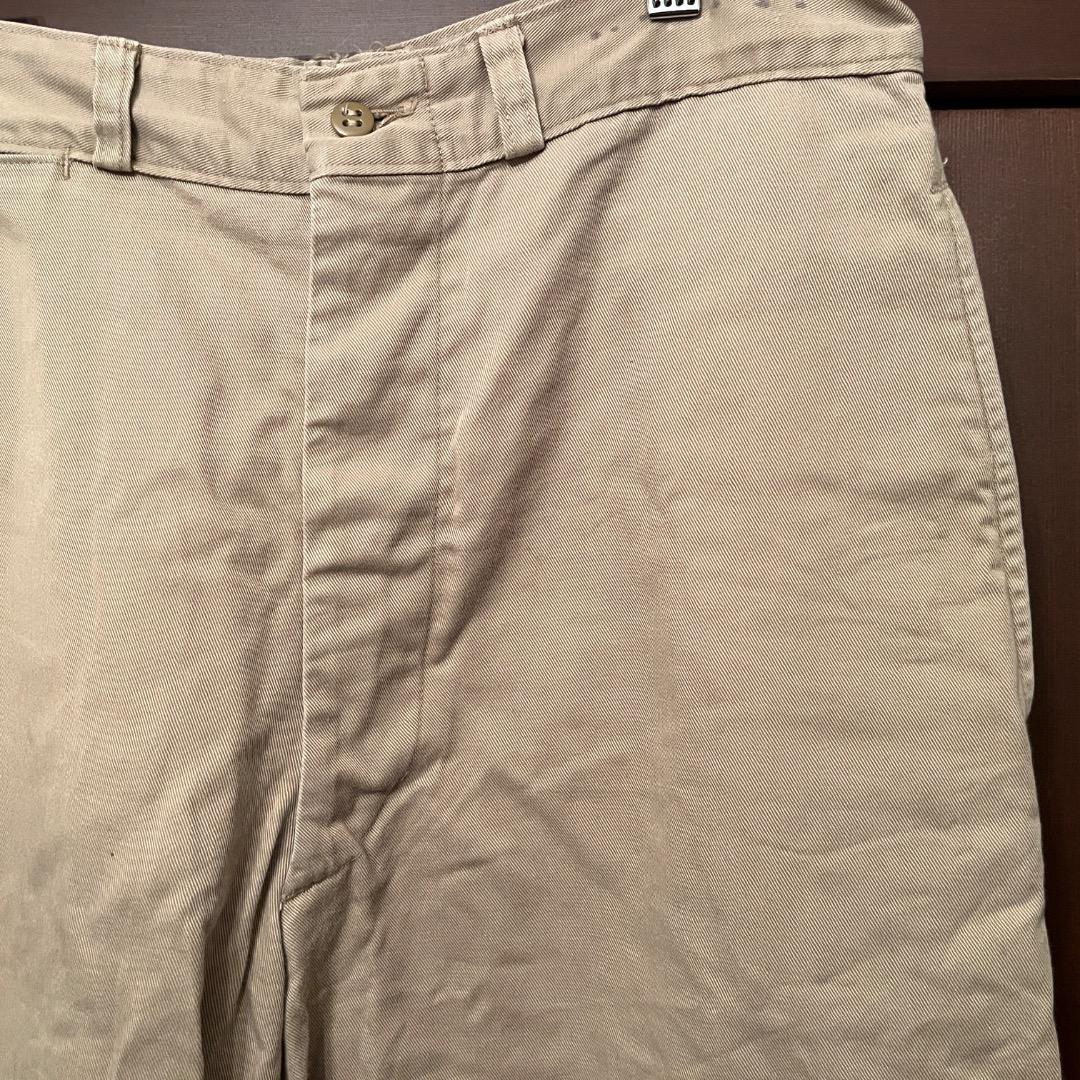 USMC 50s ボタンフライ チノパン US ARWY 45カーキ USA製