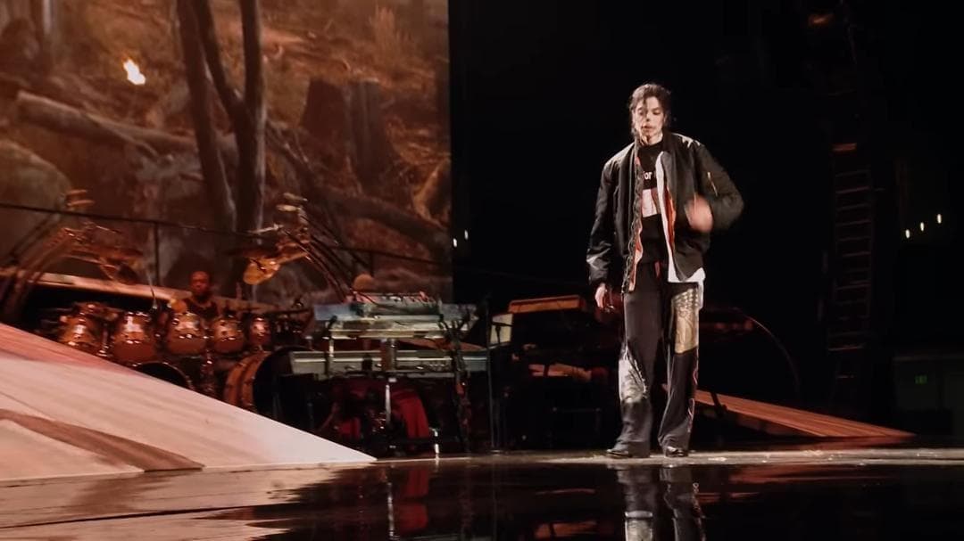 マイケルジャクソンTHIS IS IT ブルドッグラウンジパンツ・Mサイズ