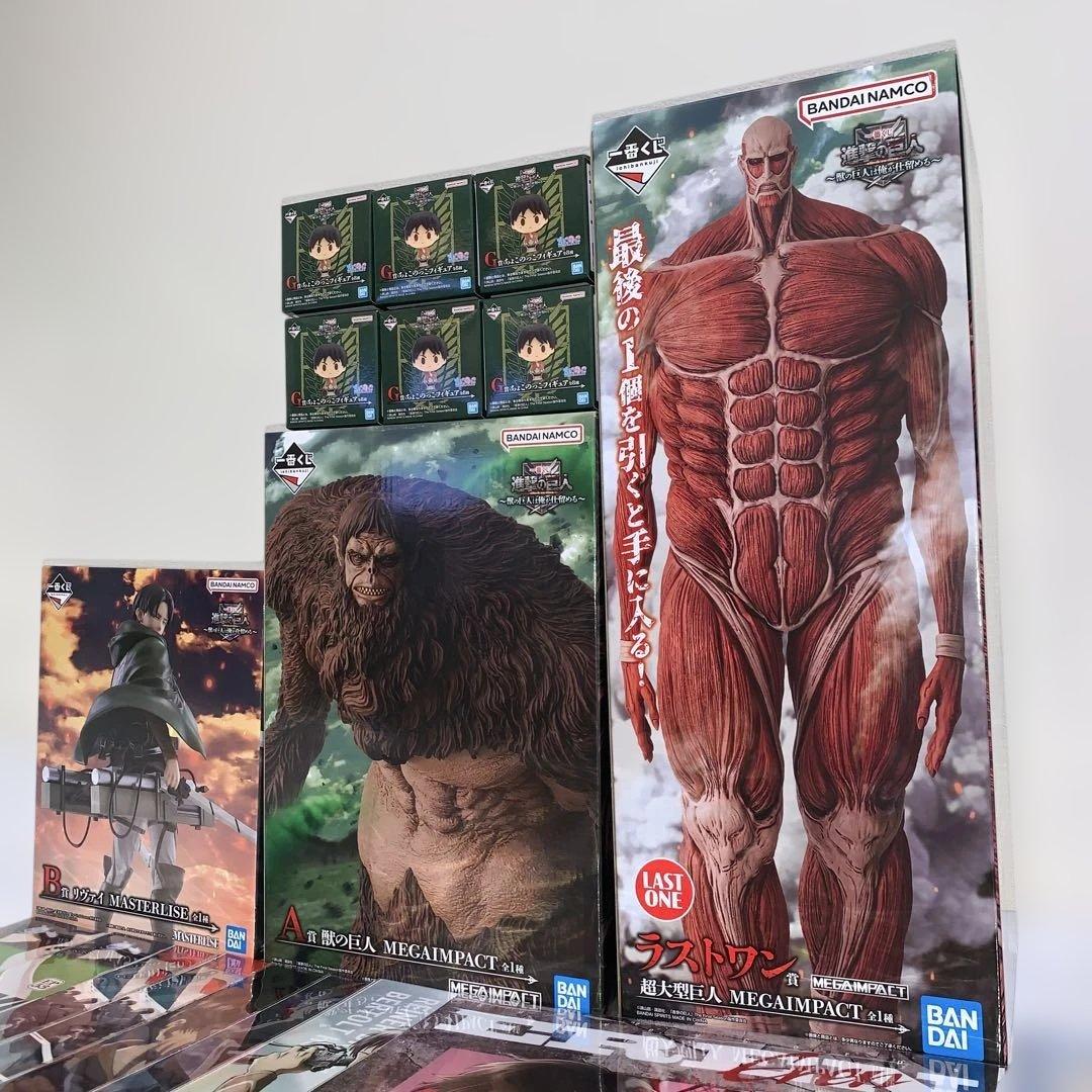 【ラストワン賞'A賞'B賞'C賞】その他 一番くじ 進撃の巨人 計34点