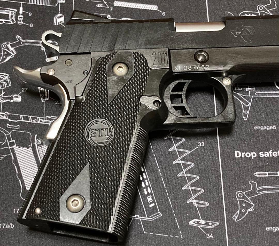 新品同様 KSC ガスブローバック STI ファルコン FALCON 3.9