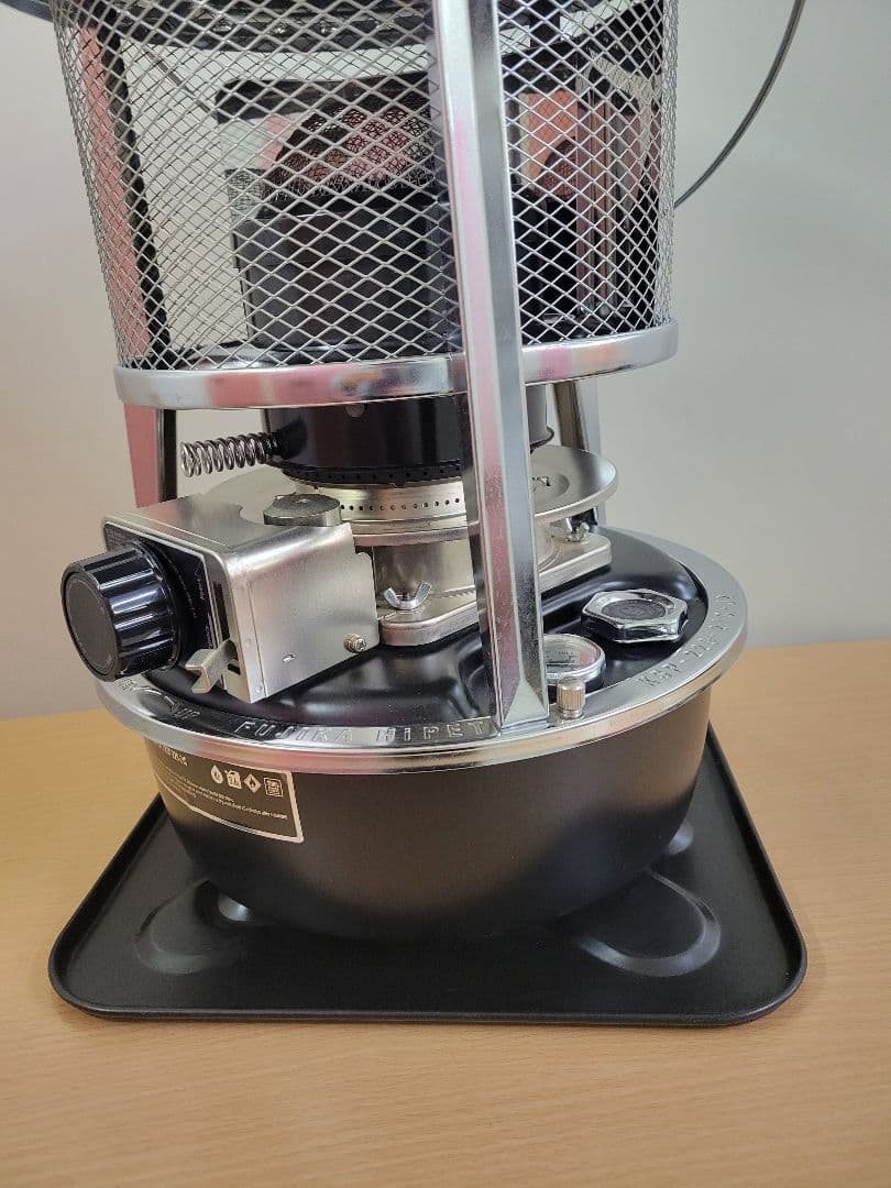 [美品] フジカ ハイペット KSP-229-21C 石油ストーブ 反射板付き