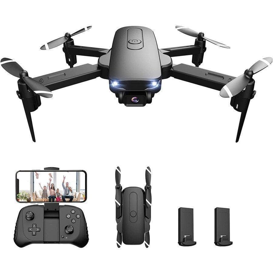 16【新品未使用】【送料無料】ドローン　折りたたみ 1080P バッテリー2個