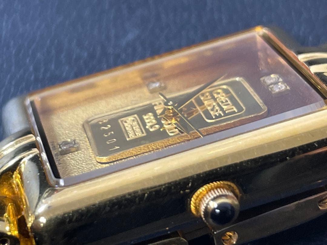 【エルジン】純金インゴット1g ・ダイヤ　スイスバンク　1g