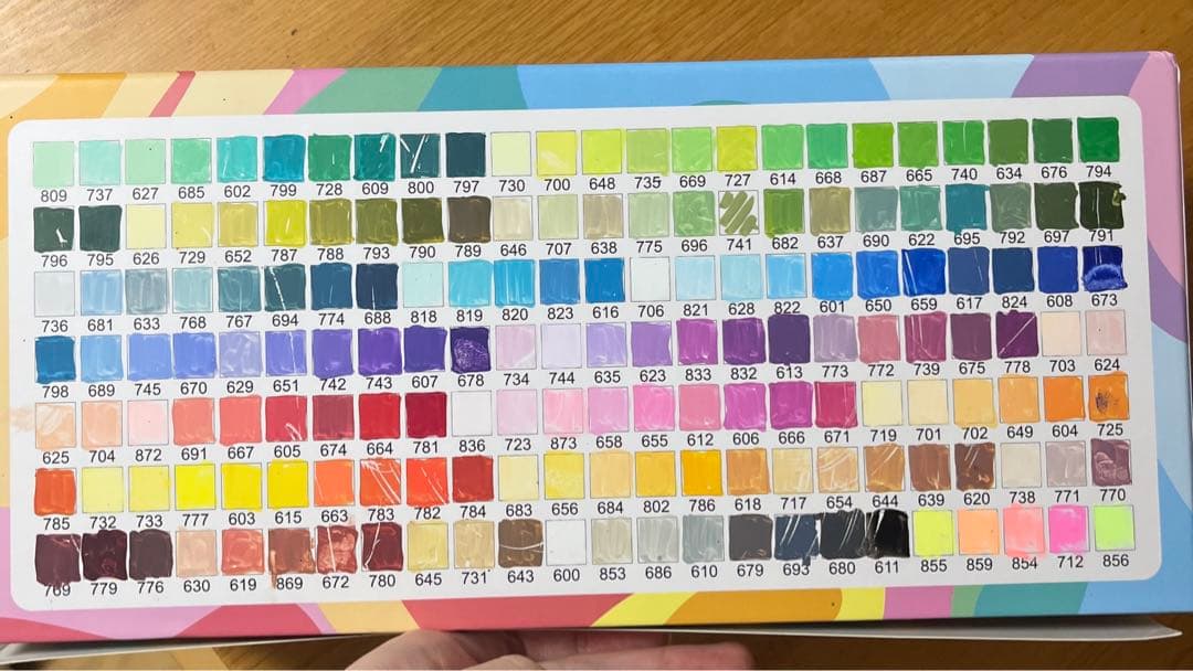 guangna アクリルマーカー 164色