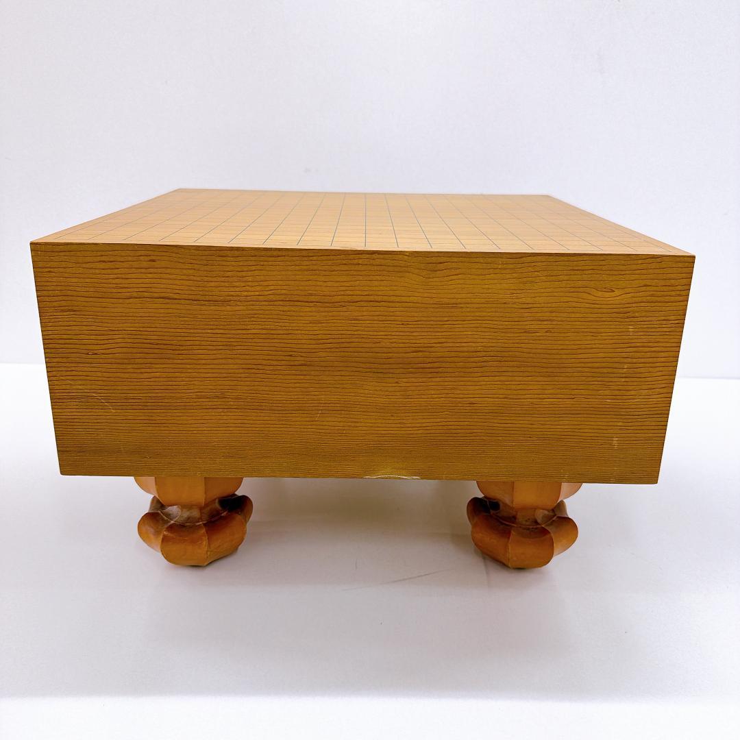 【美品】本榧 囲碁盤　脚付き　青山碁盤店　布付き　囲碁 送料込み