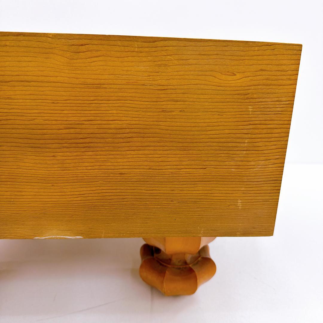 【美品】本榧 囲碁盤　脚付き　青山碁盤店　布付き　囲碁 送料込み