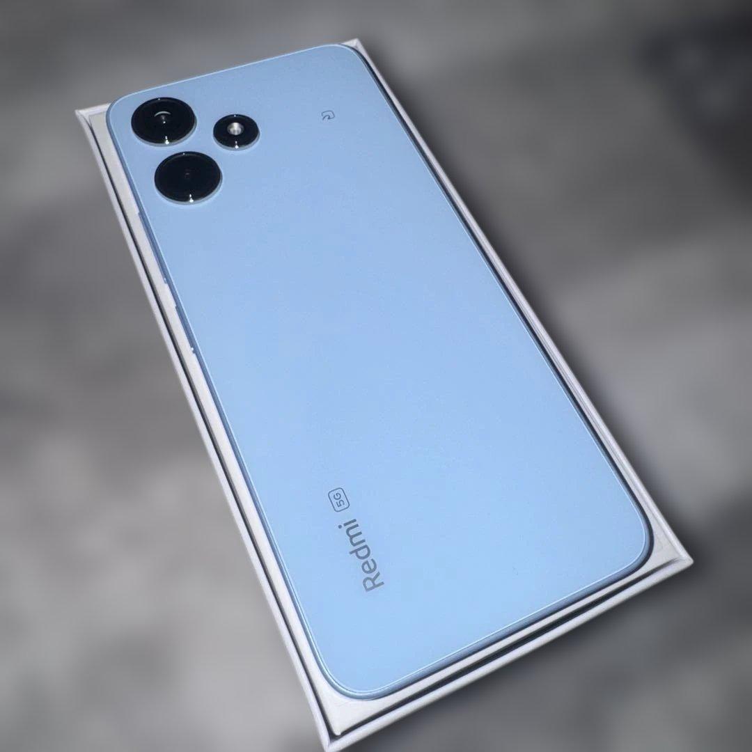 [未使用品] Redmi12 5G スマートフォン 本体 クリアケース付き