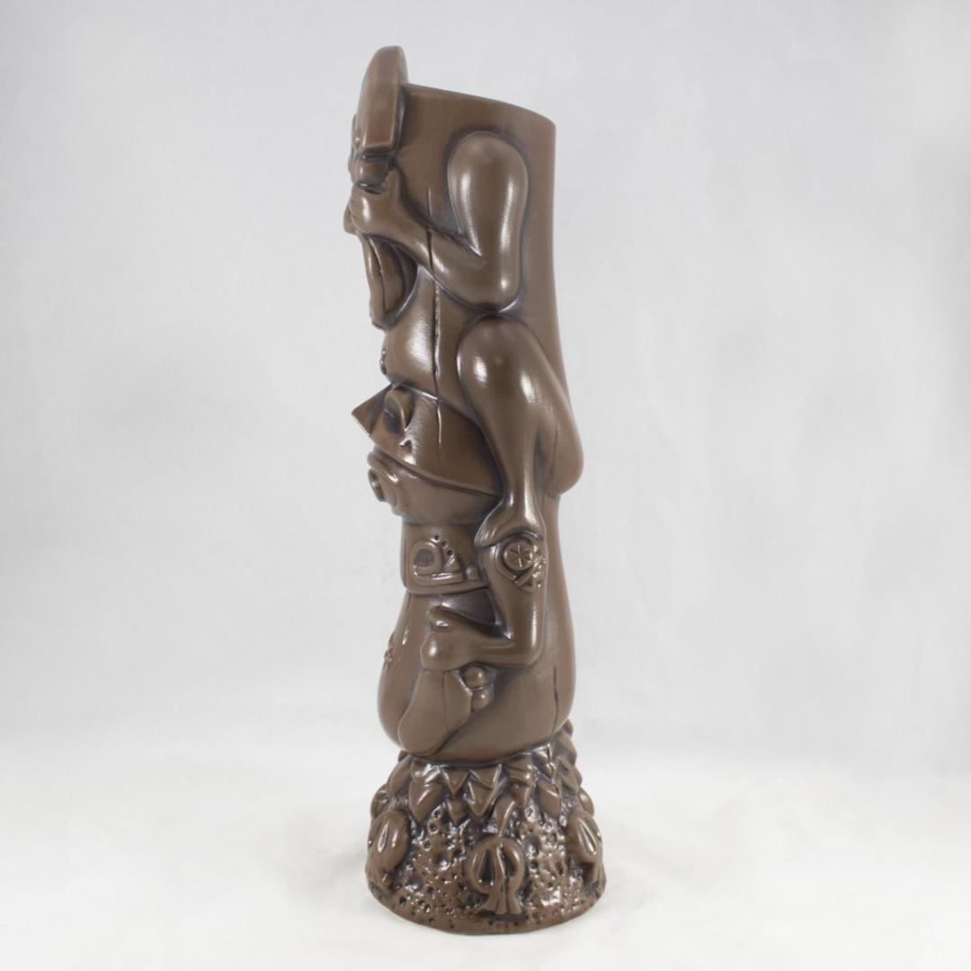 ★Tiki Farm ティキ マグ MELE HOA Mug BROWN 新品