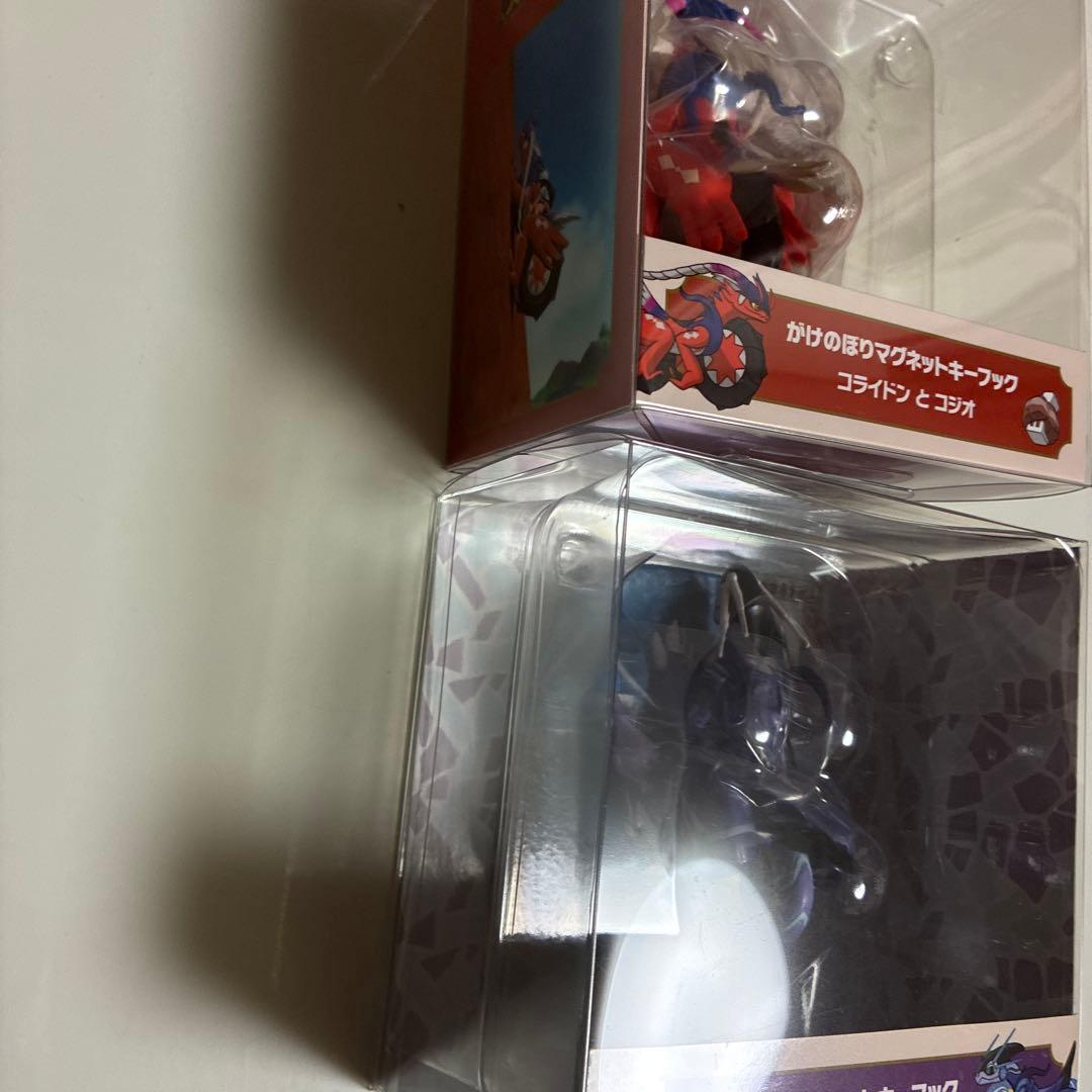ポケモンがけのぼりマグネットキーフック　コライドン　ミライドン　コジオ　キラーメ