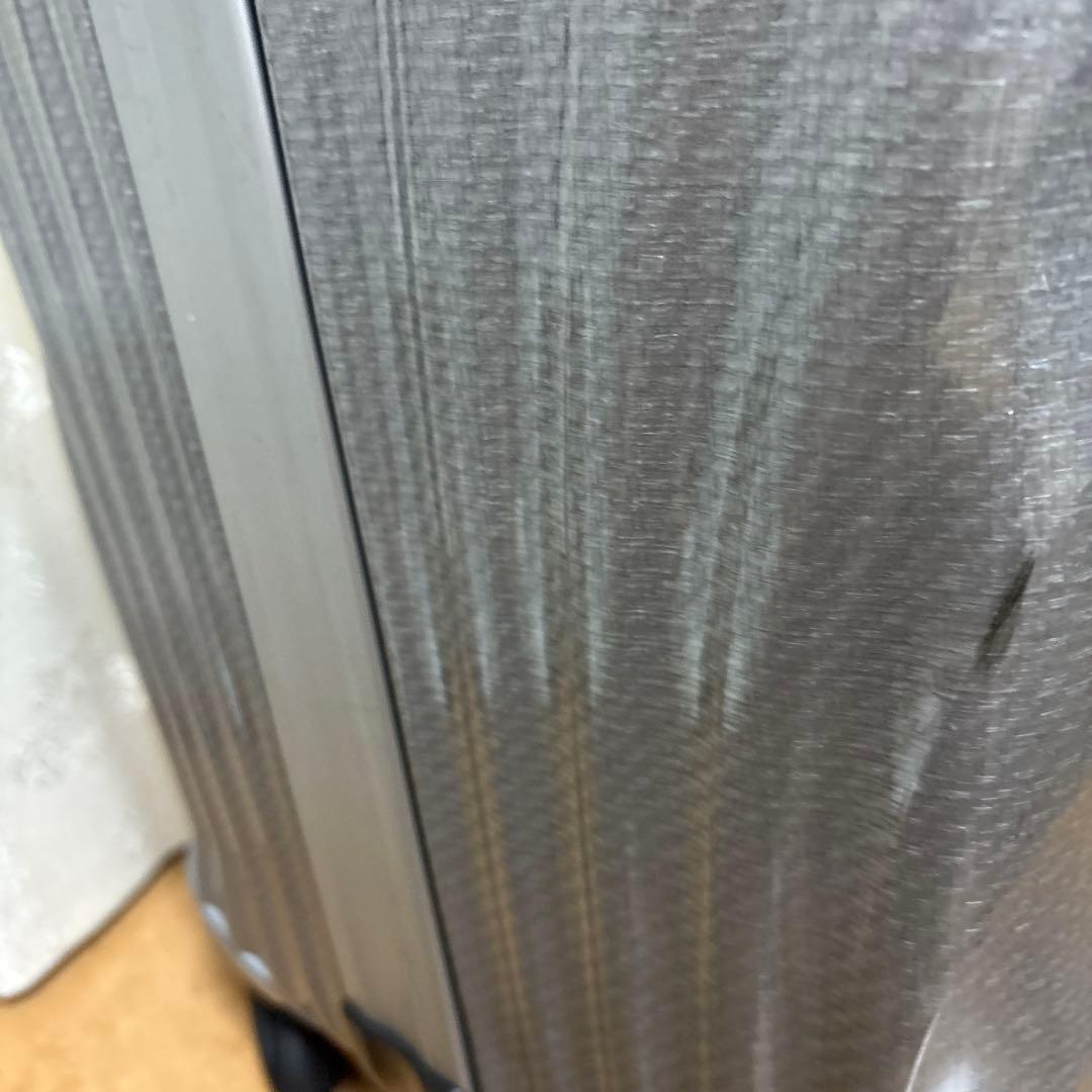 Samsonite シルバーキャリーケース 約55✖️35✖️25