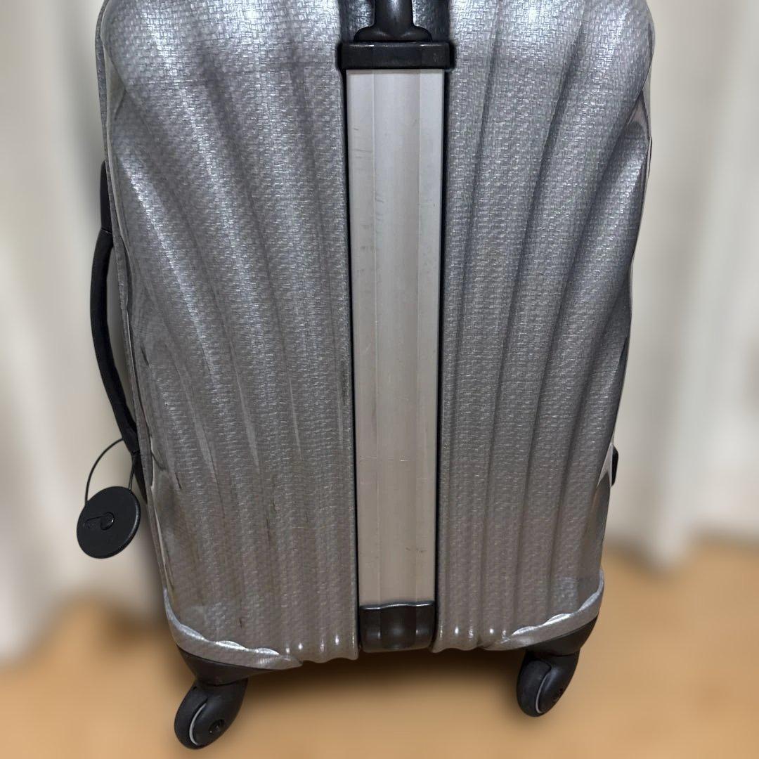 Samsonite シルバーキャリーケース 約55✖️35✖️25