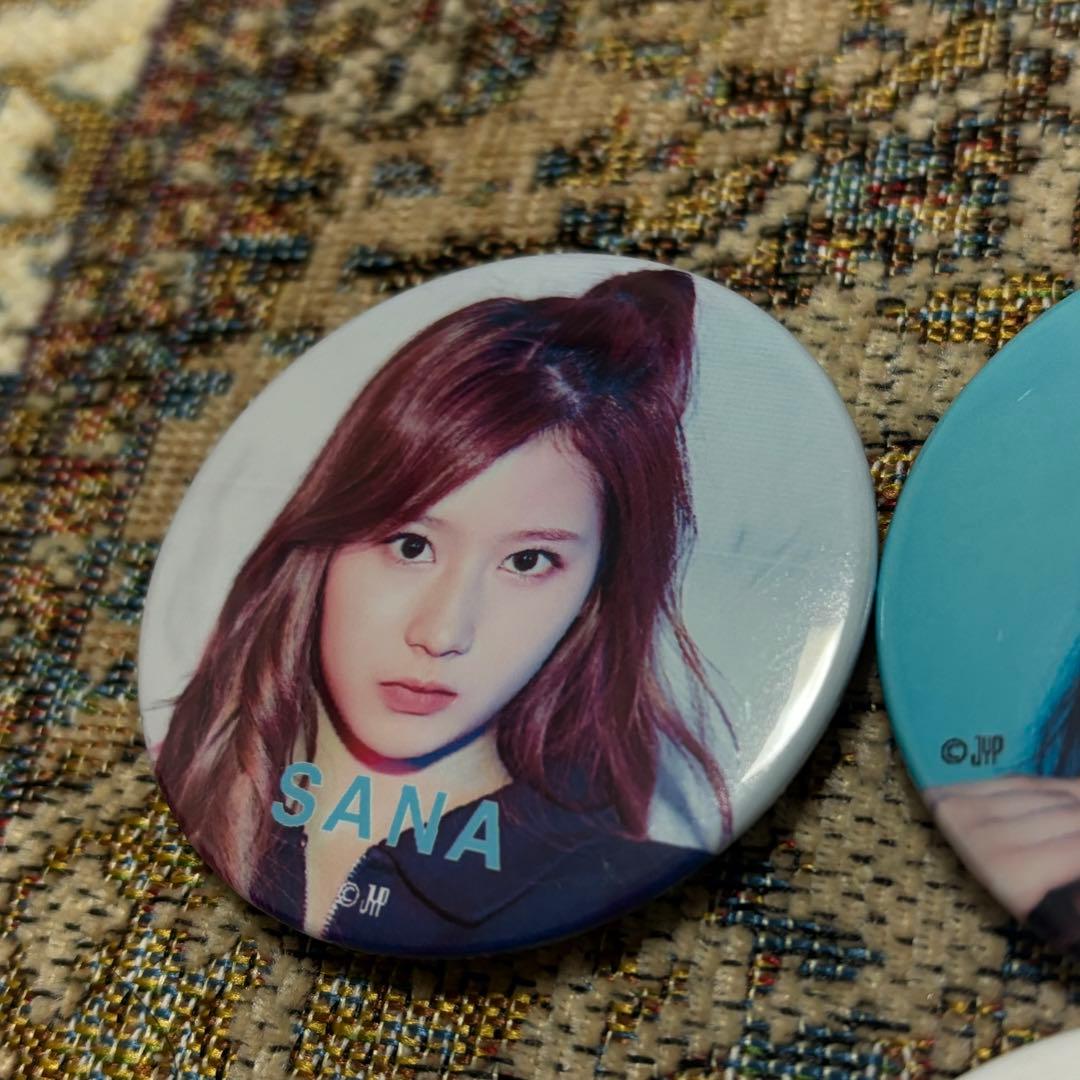 TWICE SHIBUYA109 サナ 缶バッジ コンプ