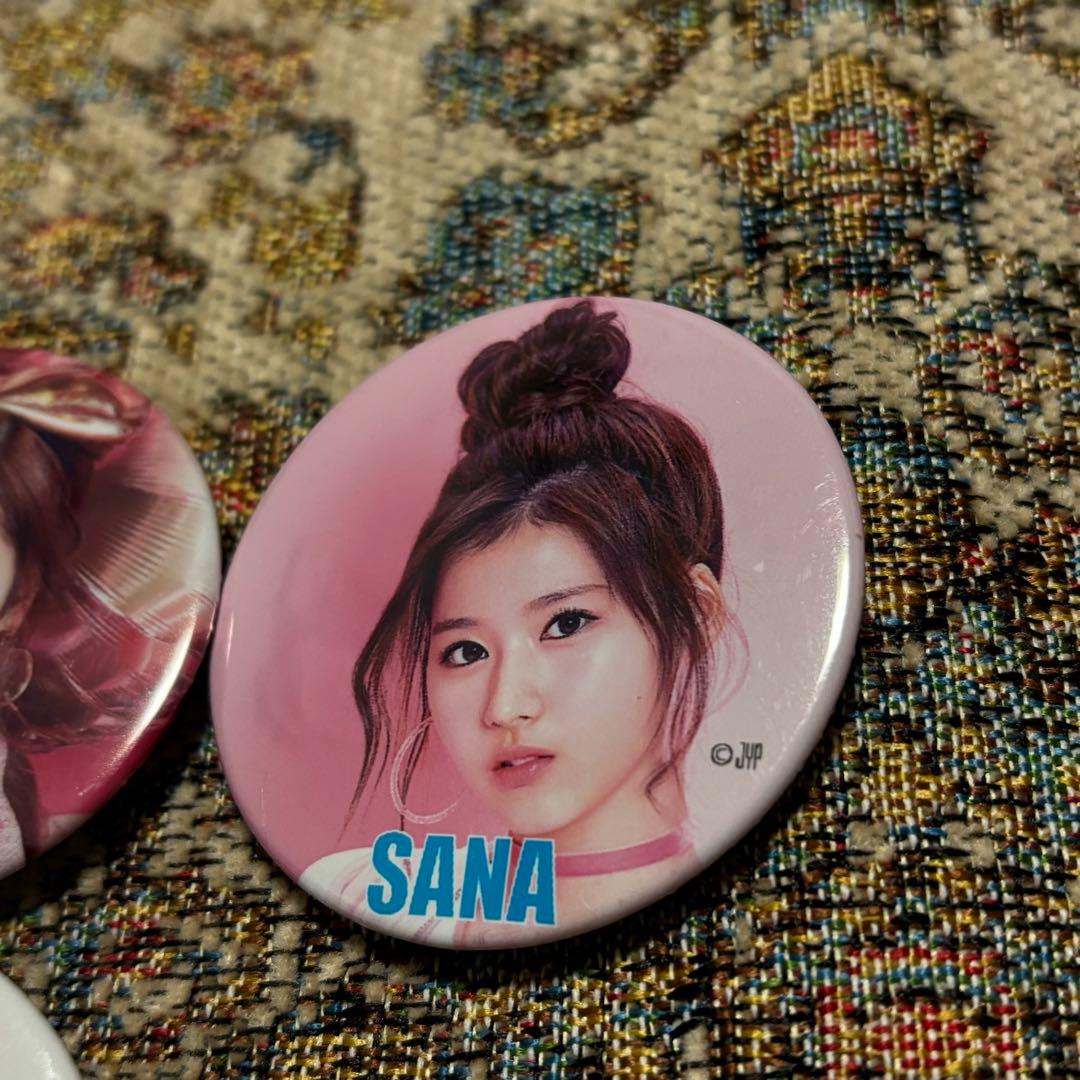 TWICE SHIBUYA109 サナ 缶バッジ コンプ