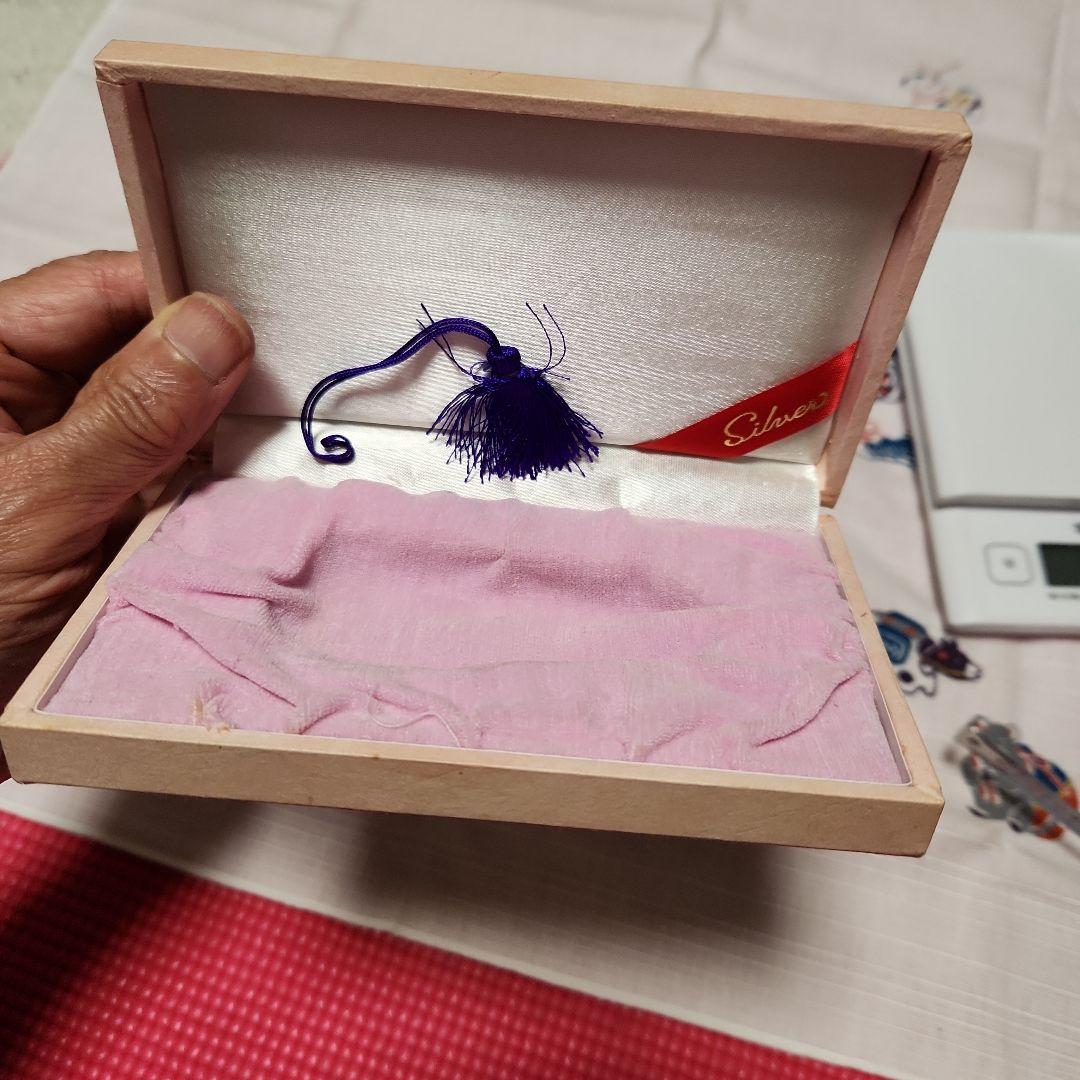 銀製靴べら　silver刻印あります