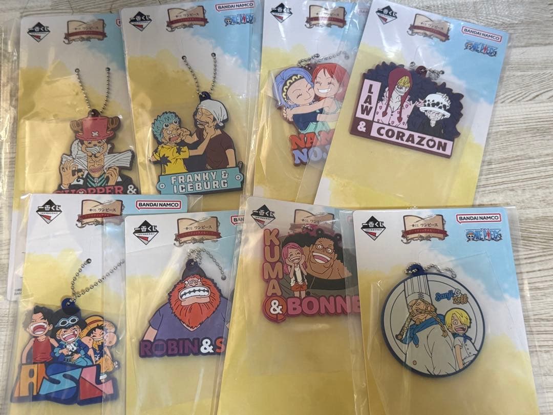 ワンピース一番くじ　A B Cラストワン賞セットおまけつき