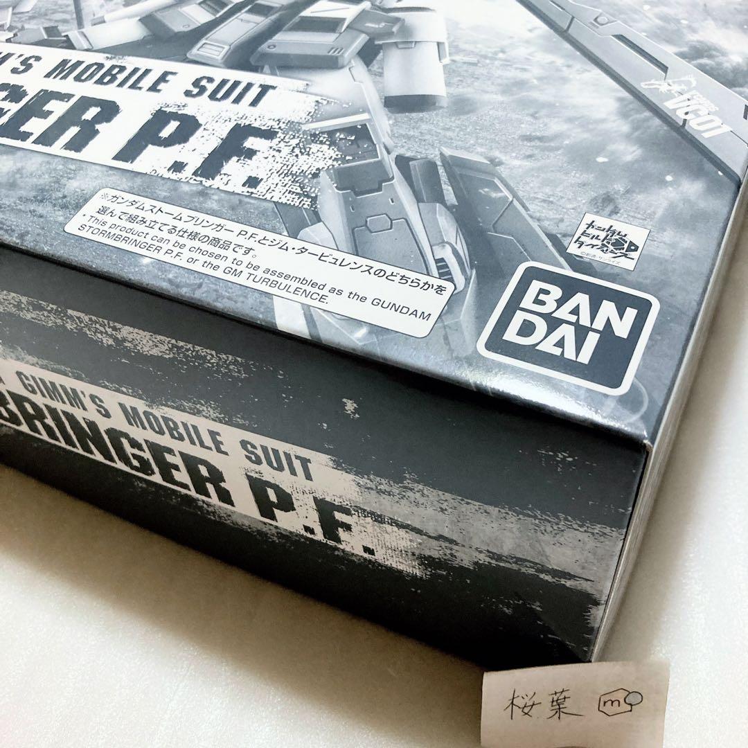 ガンプラ mg ガンダムストームブリンガー Ｐ.Ｆ. 新品　未組立　内袋未開封