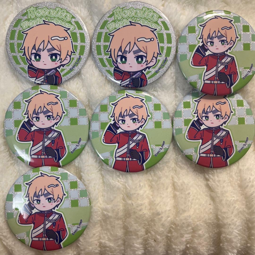 ヘタリア イギリス 缶バッジ