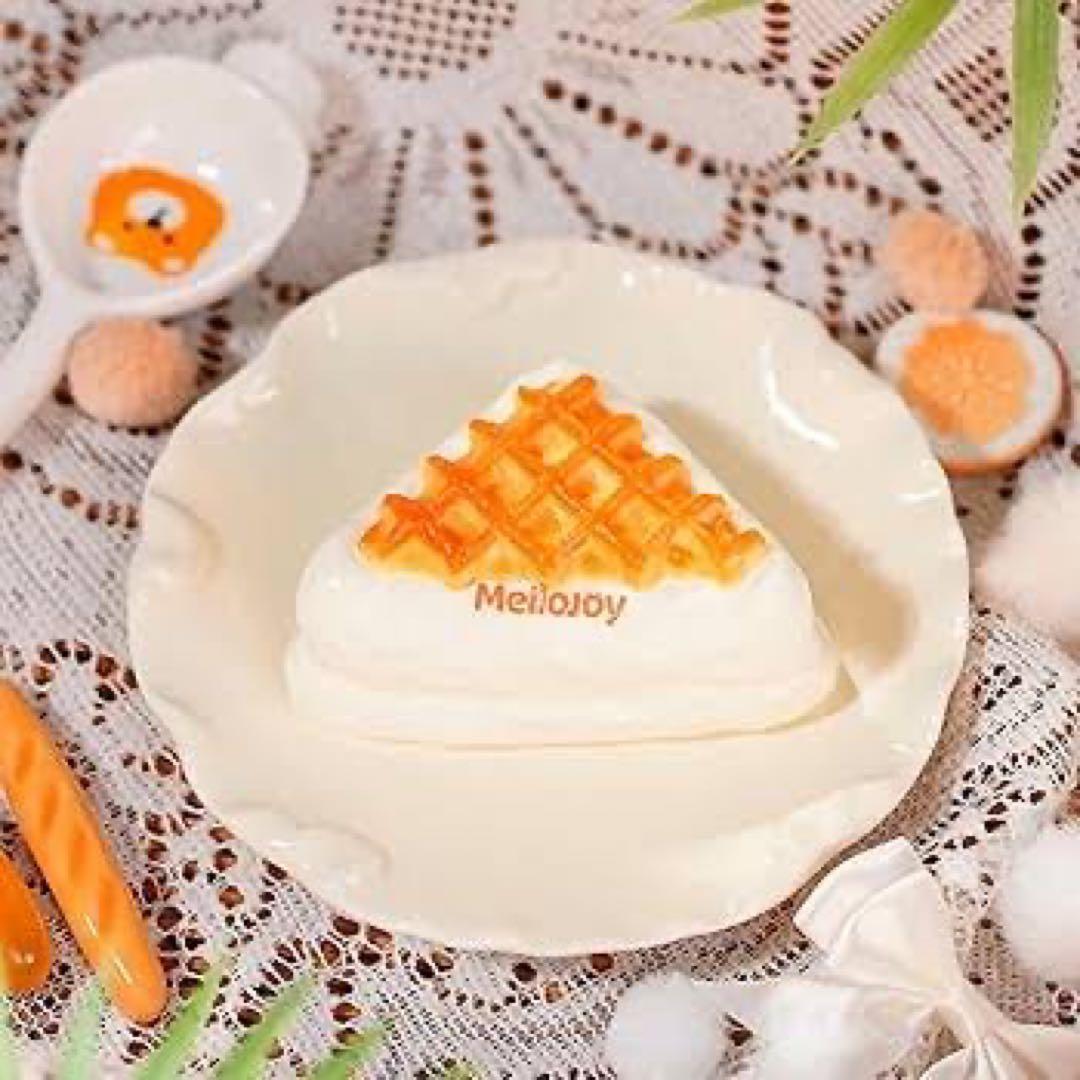 Mellojoy クリームワッフル スクエア　まる　2セット　メロジョイ