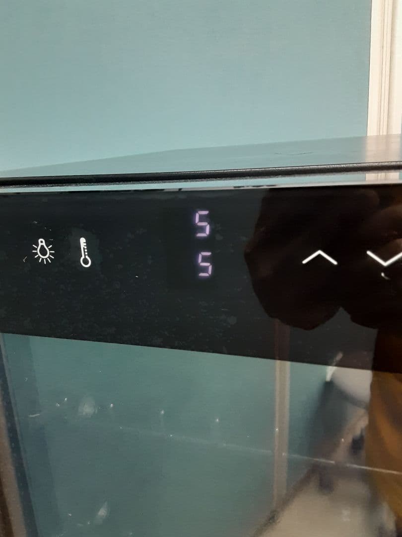 フォルスタージャパン ワインセラー 34本収納 FJN-105G(BK)