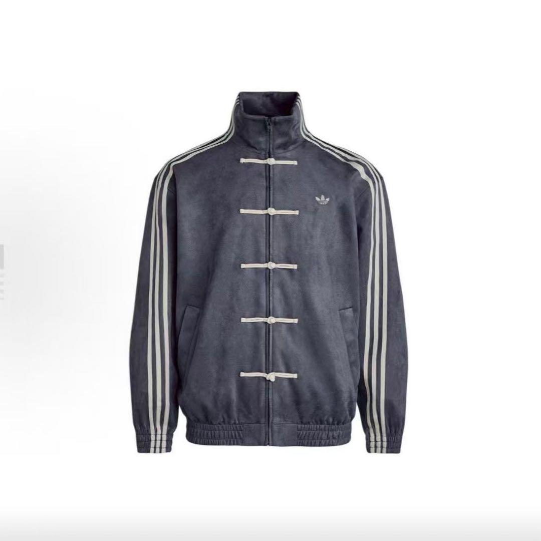 adidasアディダス 中国限定 蛇年トラックジャケットダーククレーXLサイズ”