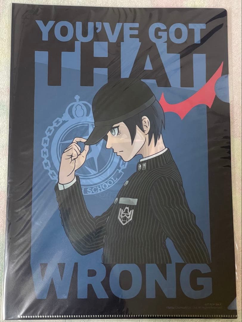 最原終一 クリアファイル リッスンフレーバー 特典 ダンガンロンパV3